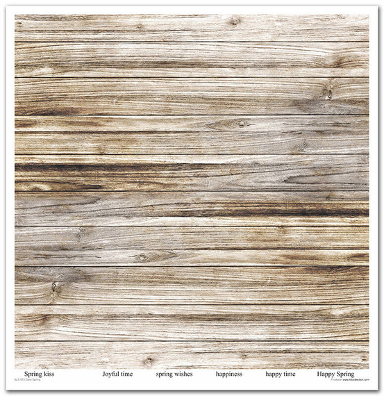 Zestaw papierów do scrapbookingu 30x30 - Itd Collection - Early Spring