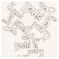 Tekturka Believe in Magic - I put a spell on You - napis - Scrapiniec