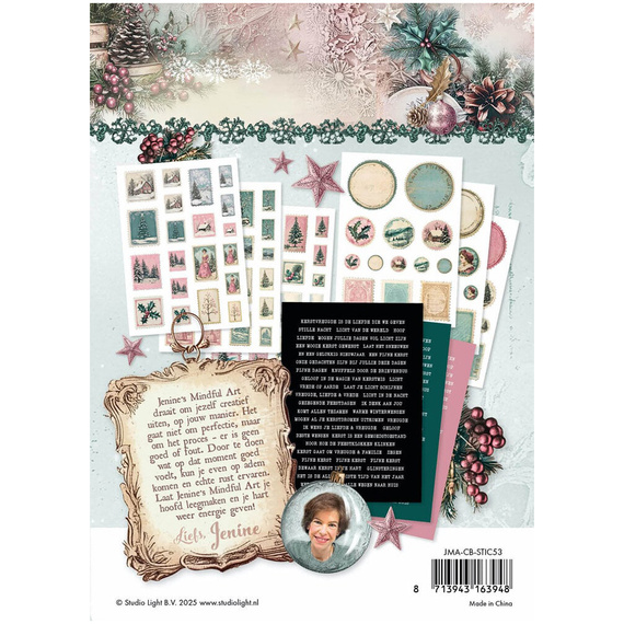 Naklejki papierowe - StudioLight - Stamps & text