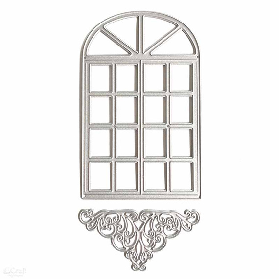 Wykrojnik - DPCraft - Okno z dekorem