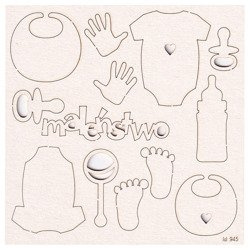 Tekturki Zestaw "Maleństwo" Rae SC