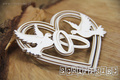 Tekturka - Love in 3D - Heart 01 - serduszko 01 - Scrapiniec