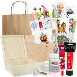 Zestaw startowy do decoupage duży