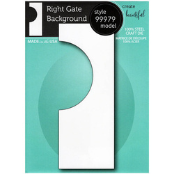 Wykrojnik - Memory Box - Right Gate Background panel prawy