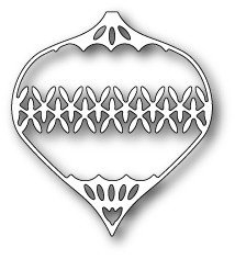 Wykrojnik - Memory Box - Westchester Ornament - bombka