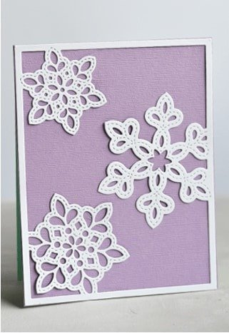 Wykrojnik - Birch Press Design - Shimmer Snowflake Frame