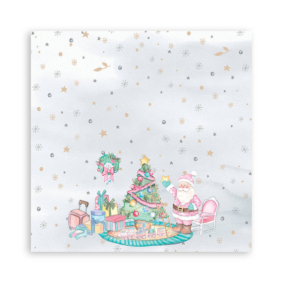 Zestaw papierów do scrapbookingu 30x30 - Stamperia - Christmas Rose