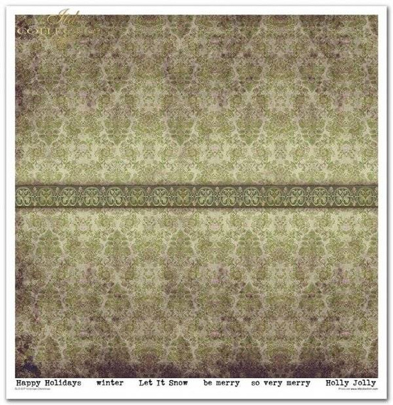 Zestaw papierów do scrapbookingu 30x30 - Victorian Christmas