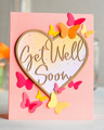 Wykrojnik - Memory Box - Get Well Soon Loving Heart serce