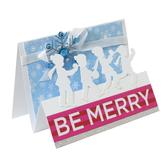 Wykrojnik - Spellbinders - Snow Ball - bitwa na śnieżki