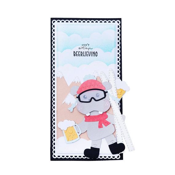 Wykrojnik - StudioLight - Accessoires skiing Friendz narty kijki gogle