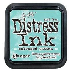 Tusz Distress Ink Pad - Ranger - Tim Holtz - Salvaged patina