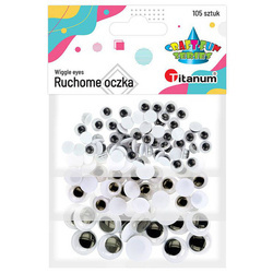 Ruchome oczka 5/8/15mm 105szt