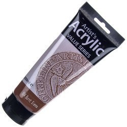 Farba akrylowa Phoenix 200ml - 684 Burnt Sienna - brązowa