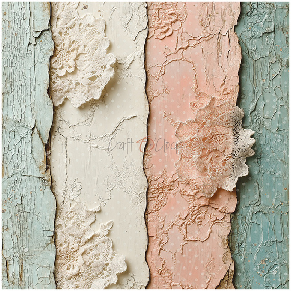 Zestaw papierów do scrapbookingu 20x20 - Craft o'clock - Sprites of Harmony - BASIC