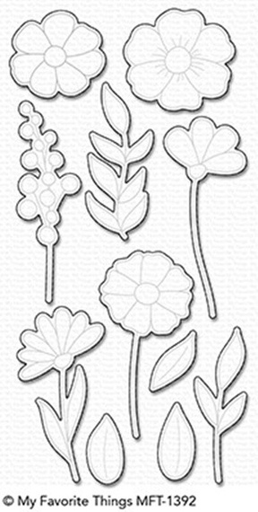 Wykrojnik - Die-namics - Wildflowers - kwiatki