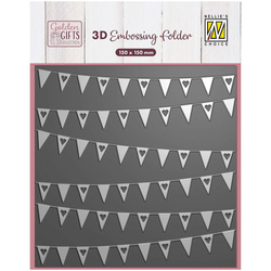 Folder do embossingu - Nellie's Choice - EF3D117 banery