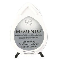 Tusz Memento Dew Drop - London Fog - Tsukineko szary