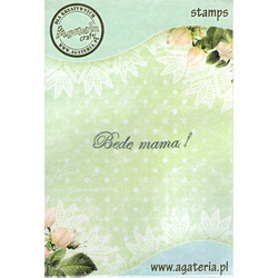 Stempel - Będę mamą 1 - Agateria