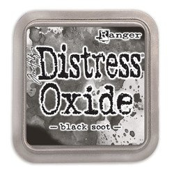 Tusz Distress Oxide - Tim Holtz - Black Soot