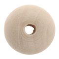 Kulki drewniane do korali, koralik 14mm - 30szt