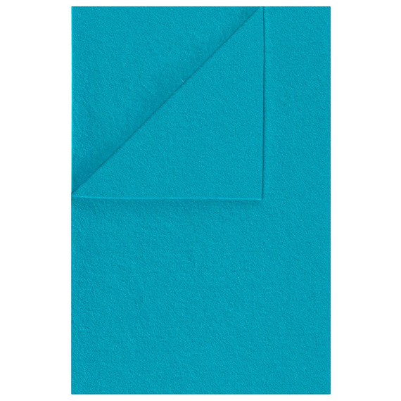 Filc 100% wełny 5631 - 20x30cm turkusowy - 1szt