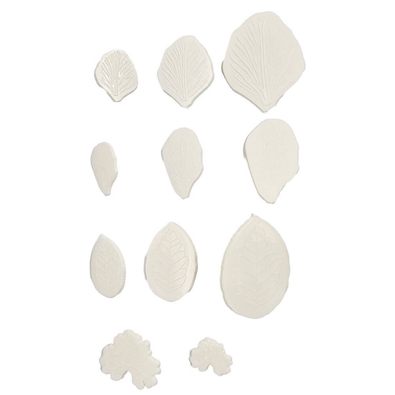 Plastikowa foremka - Pentart - Liście, płatki