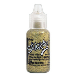 Stickles - Klej z brokatem - Gold 18 ml