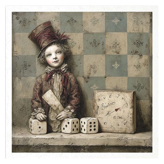 Zestaw papierów ryżowych - karnawał, maskarada, maski - RSM222 - Itd Collection