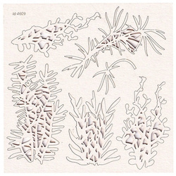 Tekturka - Water plants set 02 - rośliny wodne zestaw 02 - Scrapiniec