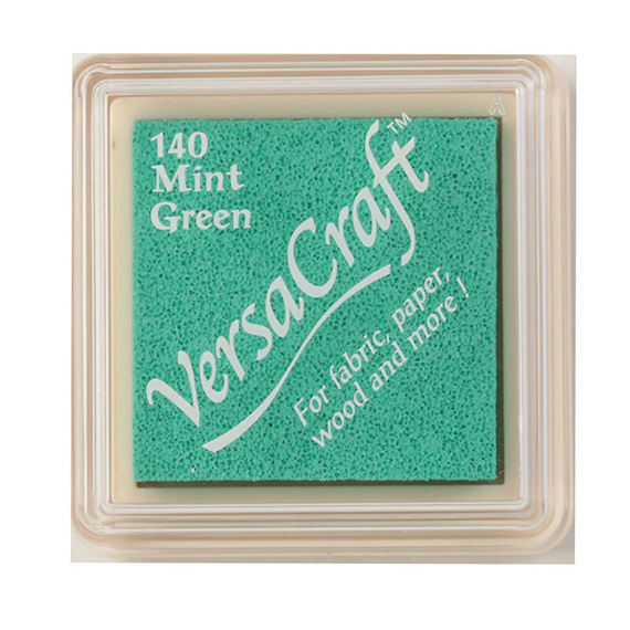 Tusz pigmentowy Tsukineko VersaCraft Small do tkanin, skóry, papieru - Mint Green
