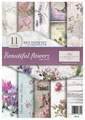 Zestaw kreatywny z papieru ryżowego - ITD - Beautiful Flowers