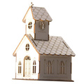 Tekturka - Mini church - mini kościół 8,3cm - Scrapiniec