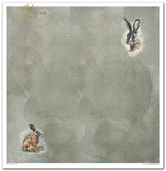 Zestaw papierów do scrapbookingu 30x30 - Happy farm