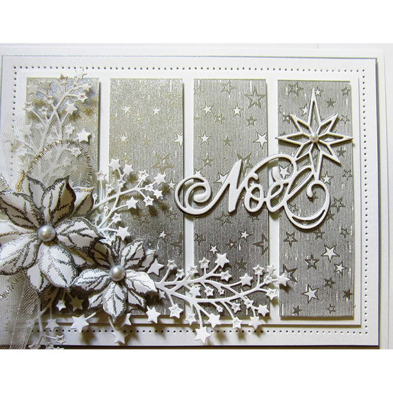 Wykrojnik - Creative Expressions - Noel Star CED3033 zawijas gwiazda