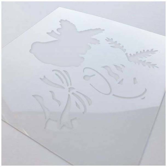 Maska / szablon 16x16cm - Dzwonki