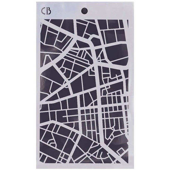 Szablon Mixed Media Triple Layer Stencil LaMania 3 wzory - Ciao Bella - Zestaw 6