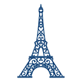Wykrojnik - Tattered Lace - Eiffel Tower wieża Eiffla Paryż