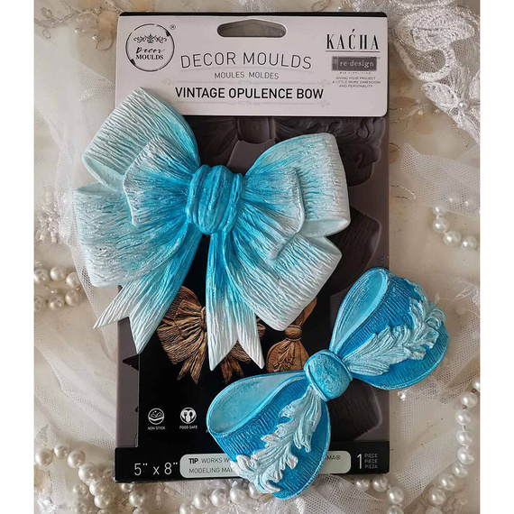 Foremka silikonowa - Prima - Kacha Vintage Opulence Bow kokardy