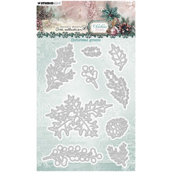Wykrojnik do papieru - StudioLight - Christmas greens