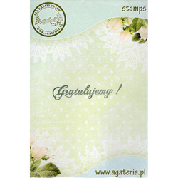 Stempel - Gratulujemy! - Agateria