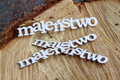 Tekturki Zestaw napisów maleństwo 10szt - Scrapiniec
