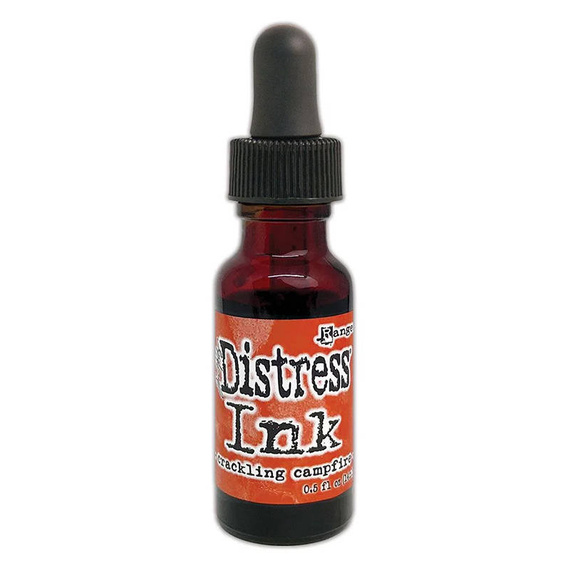 Uzupełniacz do poduszki z tuszem Distress Reinker - Crackling Campfire 14 ml