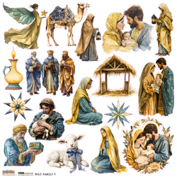 Naklejki papierowe - ScrapLove - Holy Family 5 - Święta Rodzina