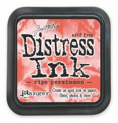 Tusz Distress Ink Pad - Ranger - Tim Holtz - Ripe Persimmon