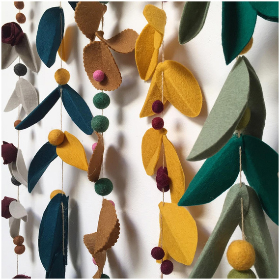 Filc 100% wełny - 5757 miętowy 20x30cm - 1szt