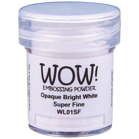 Puder do embossingu - Wow! - Opaque Bright White Superfine