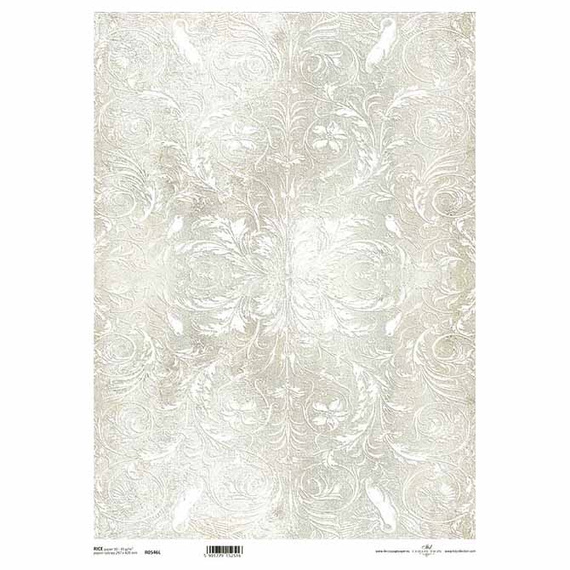 Papier ryżowy do decoupage A3 ITD-0546L ornamenty