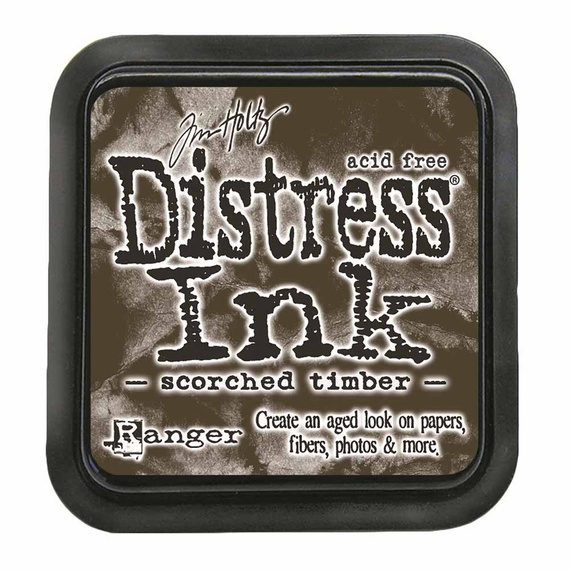 Tusz Distress Ink Pad - Ranger - Tim Holtz - Scorched Timber