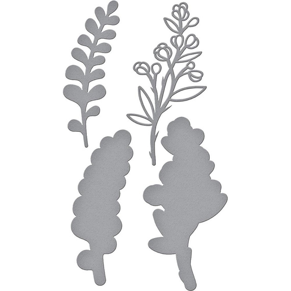 Wykrojnik - Spellbinders - Heart Like A Wildflower gałązki